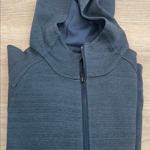 Lululemon City Sweat Full Zip Medium Gray Blue